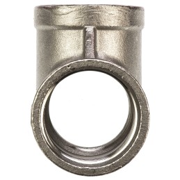 1 pcs - RS PRO Stainless Steel Pipe Fitting, Tee Circular Tee, Female G 3/4in x Female G 3/4in x Female G 3/4in