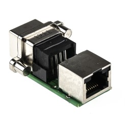 1 pcs - Amphenol MRJ Series Female to Female RJ45 Connector, Through Hole, Cat5e