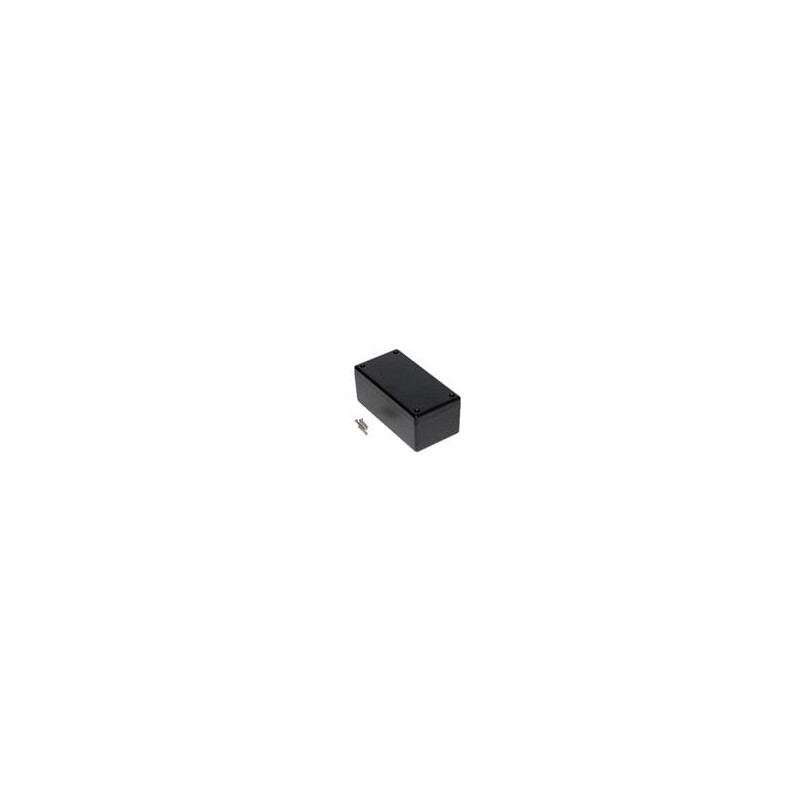 1 pcs : 1594DBK - Enclosures, Boxes & Cases Flame Retardant ABS 1.7x2.6x5.2' Black