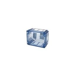 1 pcs : BT-2723 - Electrical Enclosures Blue Clear Plastic Enclosure (4.5 X 3.5 X 2.2 In)