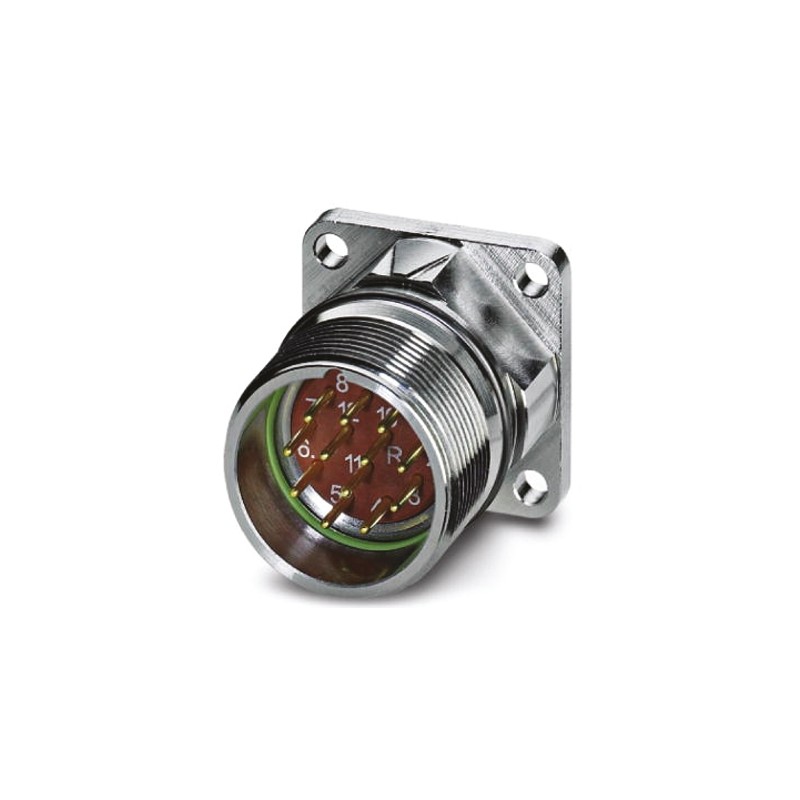 1 pcs - Phoenix Contact Circular Connector, 12 Contacts, Panel Mount, M23 Connector, Plug, Male, IP67, RF Series