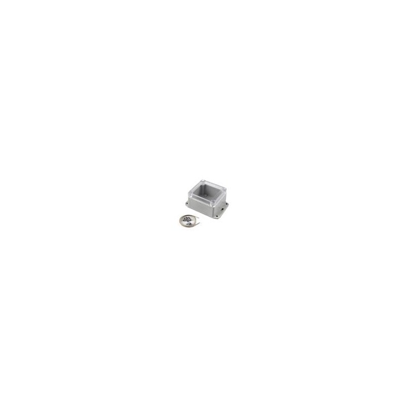 1 pcs : RP1060BFC - Enclosures, Boxes & Cases PC WATERTIGHT CLEAR LID