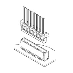 23000 pcs - JST SSH Series Male Crimp Terminal, 32AWG Min, 28AWG Max
