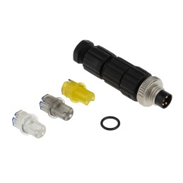 1 pcs - Hirschmann Circular Connector, 4 Contacts, Cable Mount, M8 Connector, Plug, Male, IP67, E Series