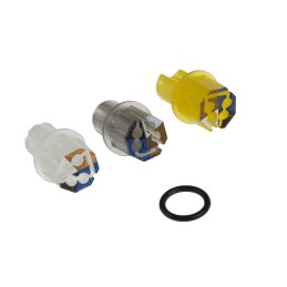 1 pcs - Hirschmann Circular Connector, 4 Contacts, Cable Mount, M8 Connector, Plug, Male, IP67, E Series