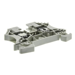 10 pcs - Weidmuller WDU Series White Standard Din Rail Terminal, 4mm², Single-Level, Screw Termination, ATEX