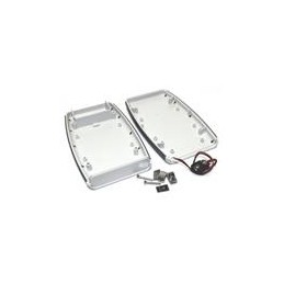 1 pcs : 1553DGYBAT - Enclosures for Single Board Computing Handheld+Battery/ABS 5.8x3.5x0.98' Grey