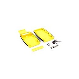 1 pcs : 1553DYLBKBAT - Enclosures for Single Board Computing Handheld+Battery/ABS 5.8x3.5x0.98' Yellow