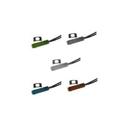 1 pcs : 34H-0581 - Panel Mount Indicator Lamps Round PMI 3/8in. Neon 250V Wire Red