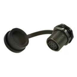 1 pcs - RS PRO Circular Connector, 9 Contacts, Rear Mount, Socket, Female, IP67