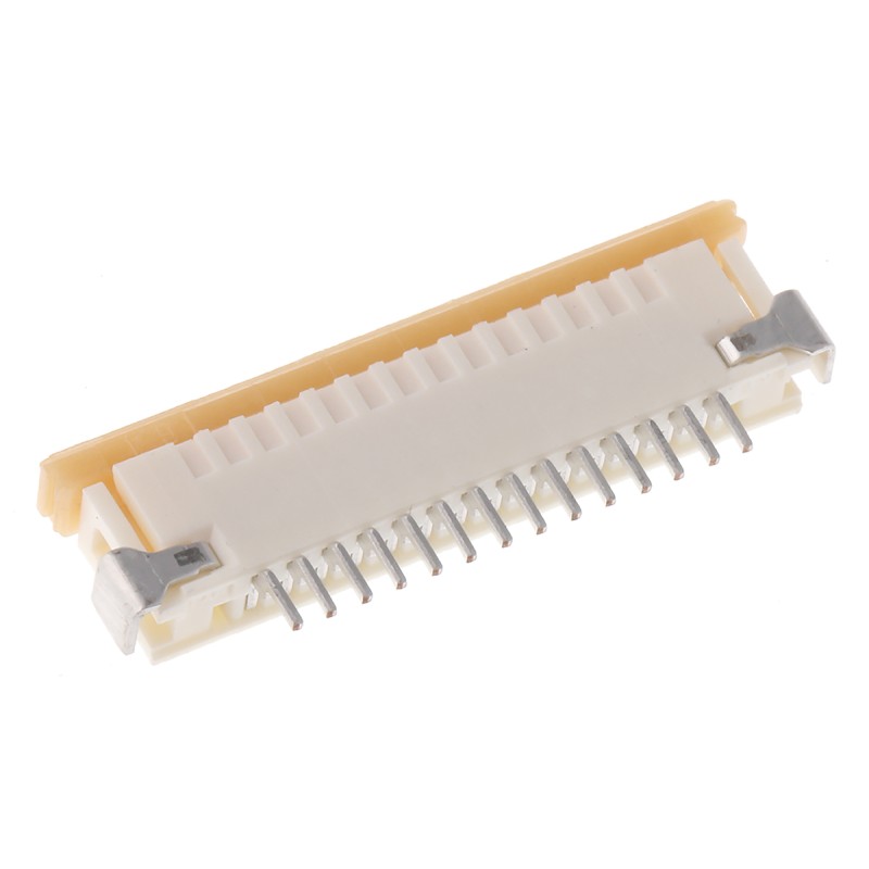 10 pcs - Molex, Easy-On, 52207 1mm Pitch 14 Way Right Angle Female FPC Connector, ZIF Top Contact