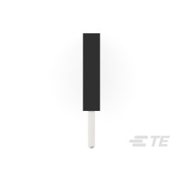 250 pcs - TE Connectivity, ICCON 6mm Pitch Power Backplane Power Connector, PIN, Right Angle, 1 Column, 1 Row, 2 Way, 2367