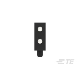 250 pcs - TE Connectivity, ICCON 6mm Pitch Power Backplane Power Connector, PIN, Right Angle, 1 Column, 1 Row, 2 Way, 2367