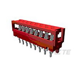 250 pcs - TE Connectivity 6-Way IDC Connector Plug for Through Hole Mount, 2-Row