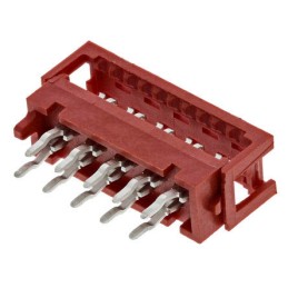 250 pcs - TE Connectivity 10-Way IDC Connector Plug for Through Hole Mount, 2-Row