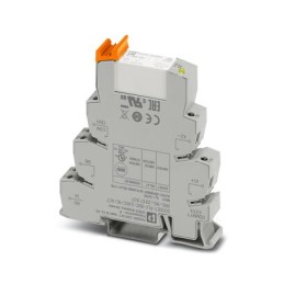 10 pcs - Phoenix Contact PLC-RSC- 24DC/ 1ICT/ACT Series Relay Module, DIN Rail Mount, 24 V DC Coil, SPST, 6A Load