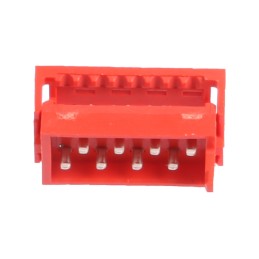 250 pcs - TE Connectivity 8-Way IDC Connector Plug for Cable Mount, 2-Row