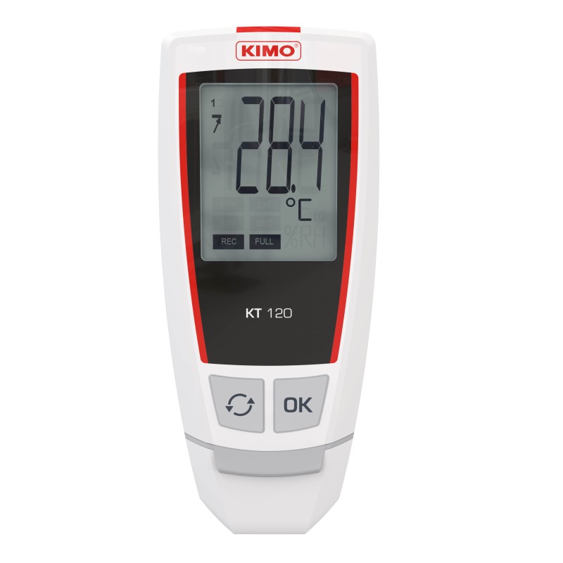 1 pcs - KIMO KT-120 Temperature & Humidity Temperature Monitor, USB - RS Calibration