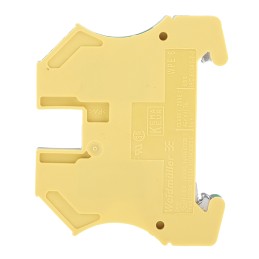5 pcs - Weidmuller WPE Series Green/Yellow Earth Block, 0.5 - 10mm², Single-Level, Screw Termination, ATEX