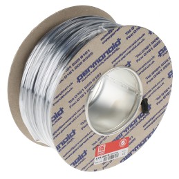 1 Reel of 25 M - RS PRO Black 16 mm² Hook Up Wire, 5 AWG, 126/0.4 mm, 25m, PVC Insulation