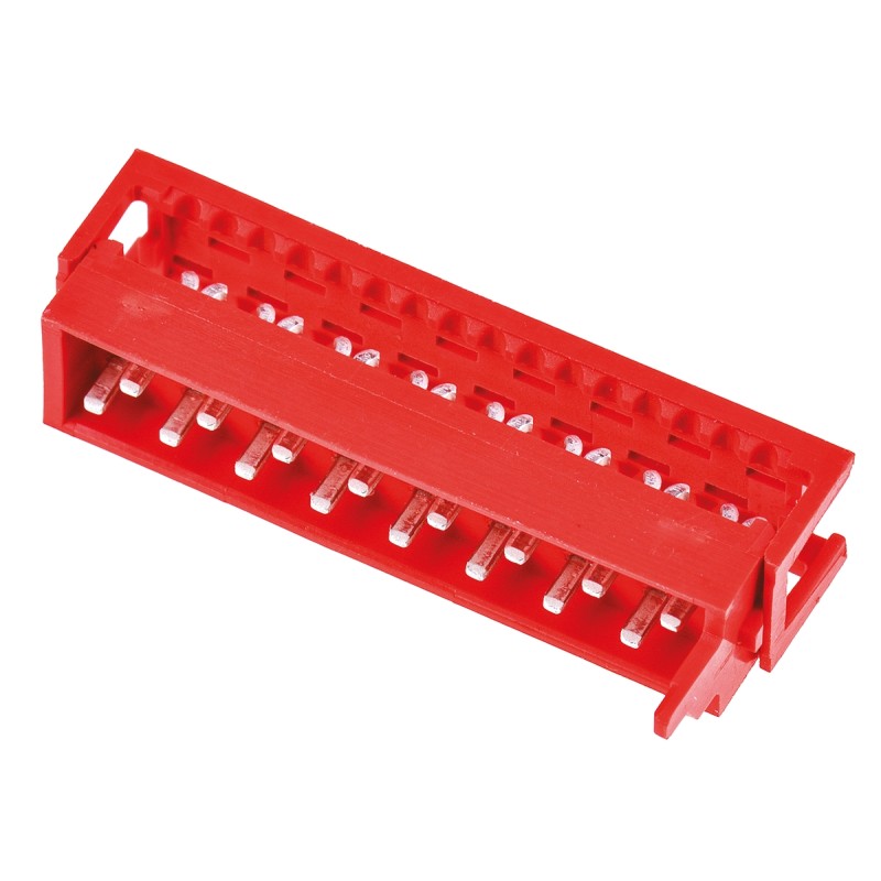 250 pcs - TE Connectivity 16-Way IDC Connector Plug for Cable Mount, 2-Row