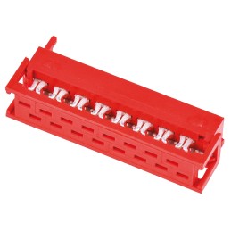 250 pcs - TE Connectivity 16-Way IDC Connector Plug for Cable Mount, 2-Row