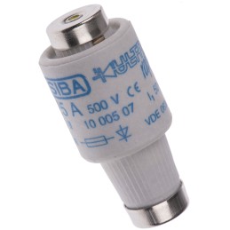 5 pcs - SIBA 25A DII Diazed Fuse, E27 Thread Size, gR, 500V ac