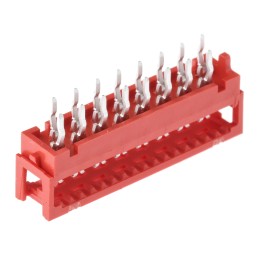 250 pcs - TE Connectivity 16-Way IDC Connector Plug for Cable Mount, 2-Row