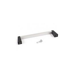 1 pcs : 1427LBC - Enclosures, Boxes & Cases Handle, 7' Centers 1.64'H, Clear/Black