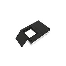 1 pcs : 172CAC,BK - Enclosures, Boxes & Cases S Series Flat Texture Top w/ Acces Comp 6.88 x 4.88 x 2.00', Black