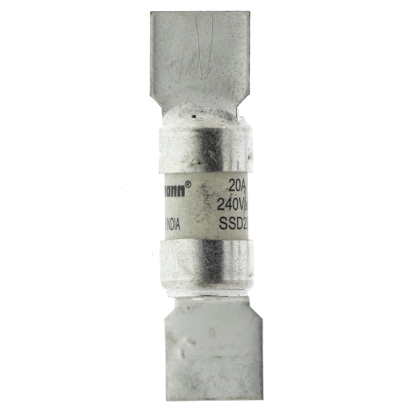 5 pcs - Eaton 20A British Standard Fuse, E1, 240V ac