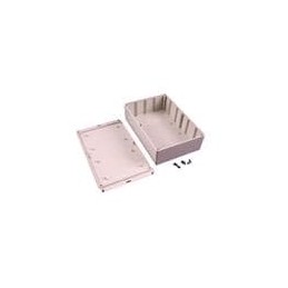 1 pcs : 1591XXFFLGY - Enclosures, Boxes & Cases FR ABS w/Flanged Lid 8.7x5.9x2.3' Grey