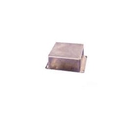 1 pcs : 1590UFL - Enclosures, Boxes & Cases Diecast Alum wFlange 4.7x2.17x4.7'Natural