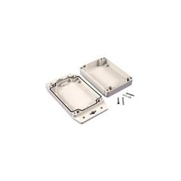 1 pcs : 1555F2F17GY - Enclosures, Boxes & Cases Watertight/Polycarb. 4.7x3.6x1.5' Flanged