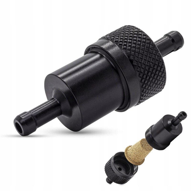 Universal aluminum motorcycle fuel filter 8mm