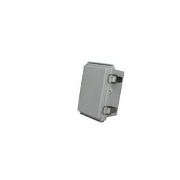 1 pcs : PTQ-11038 - Enclosures for Industrial Automation PC+10% Fiberglass Box with Stainless Steel Latch (3.9 X 5.9 X 3.4 In)