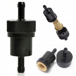 Aluminum fuel filter, 8mm, copper core, for motorcycles