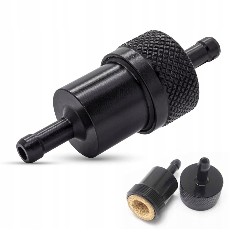 Aluminum fuel filter 8mm for auto moped ATV