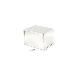 1 pcs : 1411FBPU - Enclosures, Boxes & Cases Utility Enclosure - 6.0 x 5.0 x 4.0' - Unfinished Aluminum w /Flanges