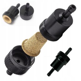Universal aluminum fuel filter for auto moto 8mm