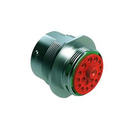 1 pcs - Amphenol Industrial Circular Connector, 18 Contacts, Cable Mount, Plug, Male, IP67, IP69K, Duramate AHDM Series