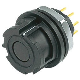 1 pcs - binder Circular Connector, 8 Contacts, Panel Mount, Miniature Connector, Socket, Female, IP67, 770 Series