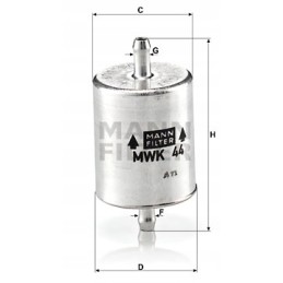 Mann filter mwk 44 fuel filter