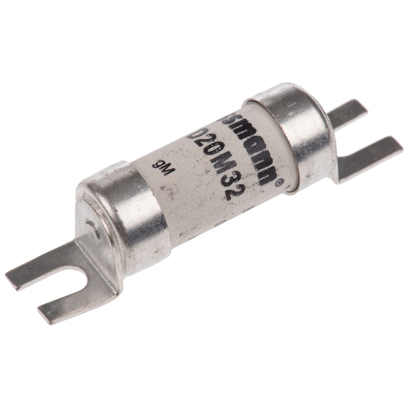 5 pcs - Eaton 20A British Standard Fuse, A1, 550V ac, 42.5mm