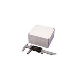 1 pcs : 1554NGY - Enclosures, Boxes & Cases General Enclosure - Grey/Grey Lid - 4.7 x 4.7 x 2.4in - ABS - N4X