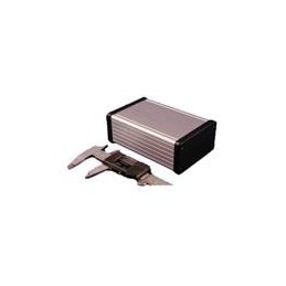 1 pcs : 1455K1202 - Enclosures, Boxes & Cases 4.8x3.1x1.7'Extruded wPlasticEnds Clear