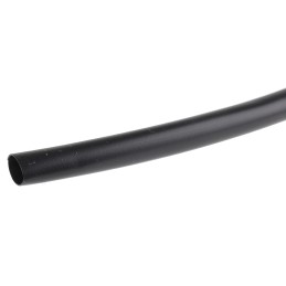 1 Reel of 5 M - HellermannTyton Heat Shrink Tubing, Black 4.8mm Sleeve Dia. x 5m Length 2:1 Ratio, LVR Series