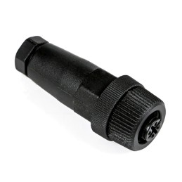 1 pcs - RS PRO Circular Connector, 4 Contacts, Cable Mount, M12 Connector, Socket, Female, IP67