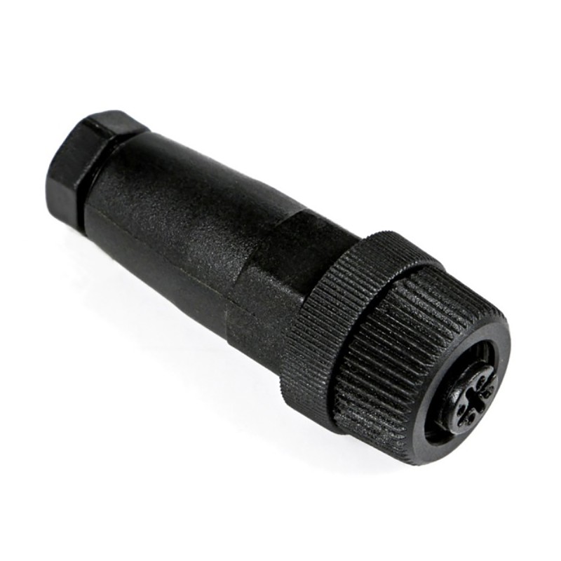 1 pcs - RS PRO Circular Connector, 4 Contacts, Cable Mount, M12 Connector, Socket, Female, IP67