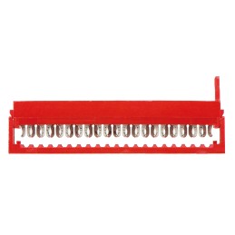 2500 pcs - TE Connectivity 20-Way IDC Connector Plug for Cable Mount, 2-Row